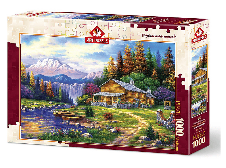 ART PUZZLE Dağlarda Günbatımı 1000 Parça Puzzle