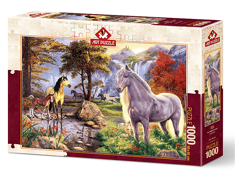ART PUZZLE Saklı Atlar 1000 Parça Puzzle