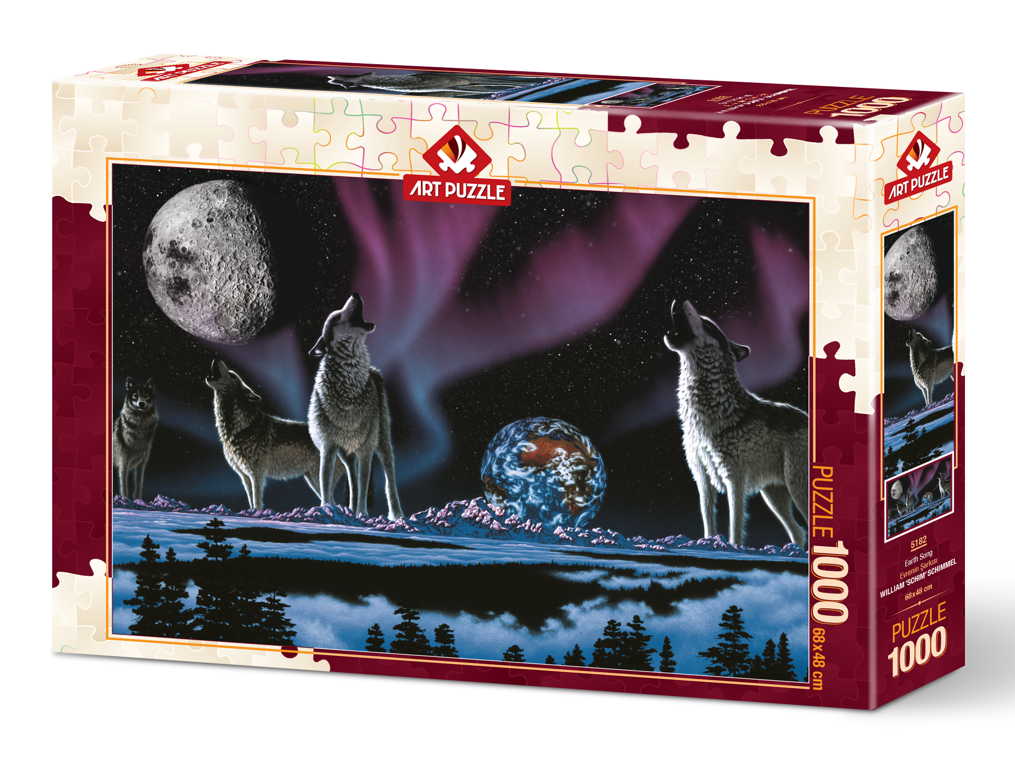 ART PUZZLE Evrenin Şarkısı 1000 Parça Puzzle