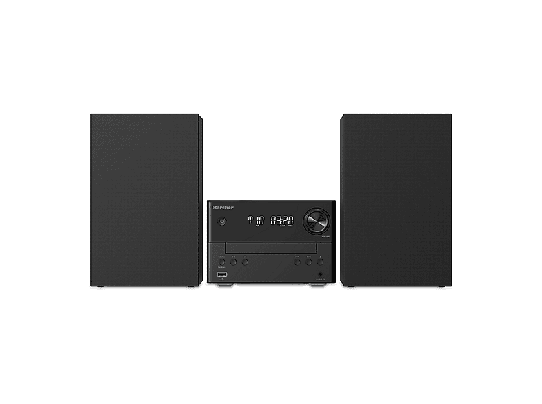 UNIVERSUM MS 300-21 stereo-installatie AUX, Bluetooth®, CD, DAB , FM, USB, batterijoplaadfunctie, incl. afstandsbediening
