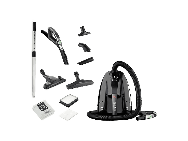 NILFISK ELITE 650 W Zylinder-Vakuum Staubsauger, maximale Leistung: 650 Watt, Schwarz)