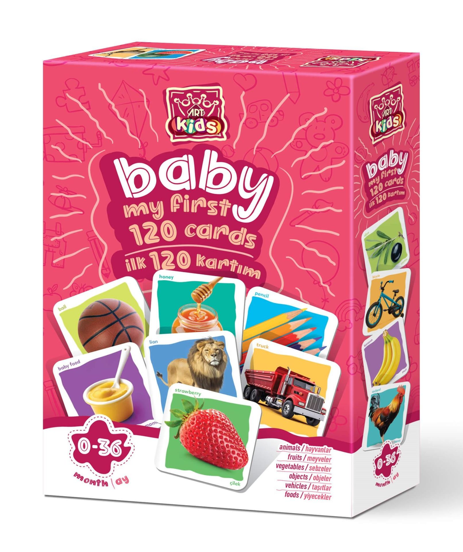 ART PUZZLE Baby İlk Eğitici Kartlarım Puzzle
