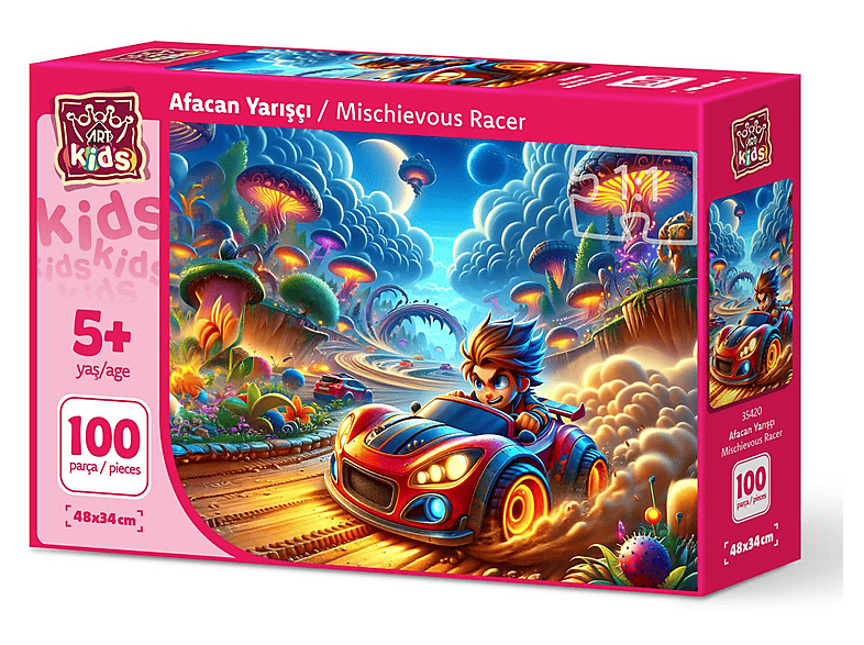 ART PUZZLE Art Çocuk Afacan Yarışçı 100 Parça Puzzle Fiyat