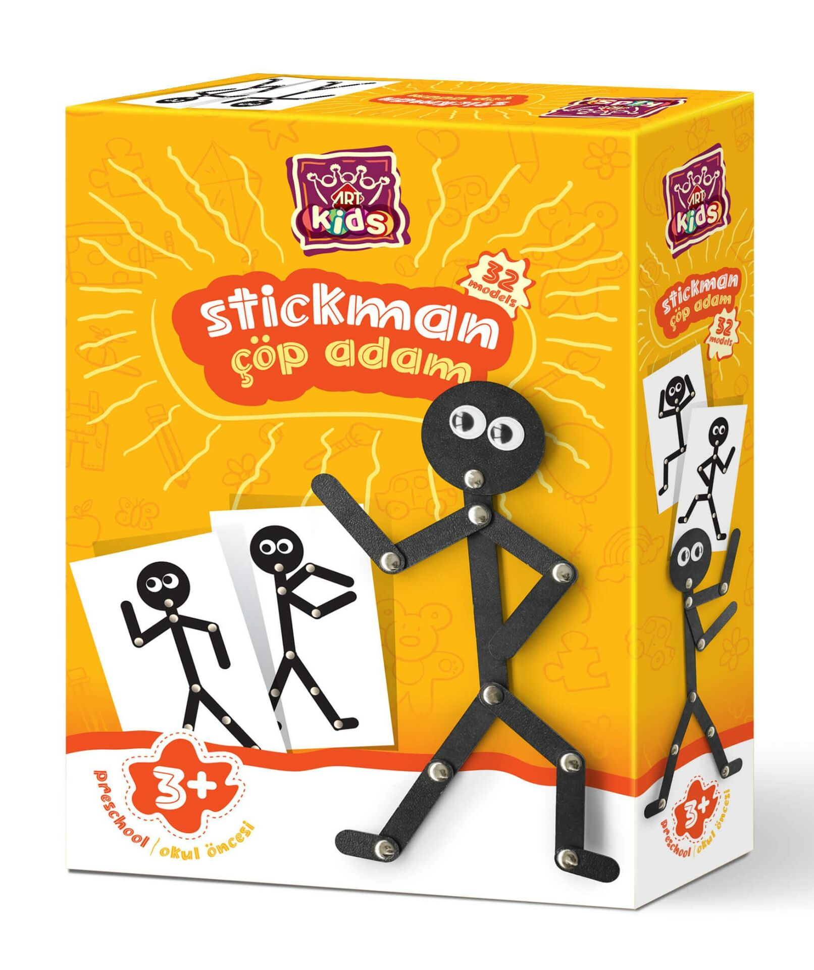 ART PUZZLE Çöp Adam Kutu Oyunu