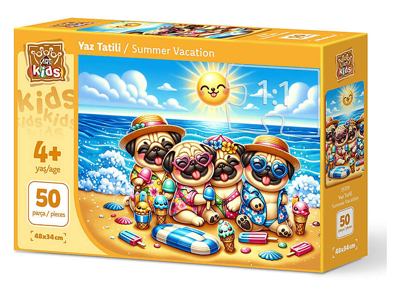 ART PUZZLE Art Çocuk Yaz Tatili 50 Parça Puzzle