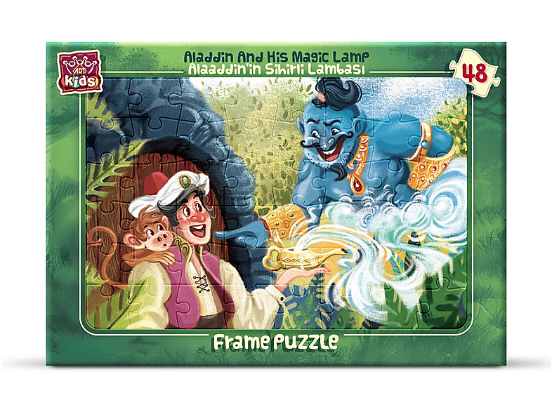 ART PUZZLE Art Çocuk Alaaddin'in Sihirli Lambası 48 Parça Puzzle