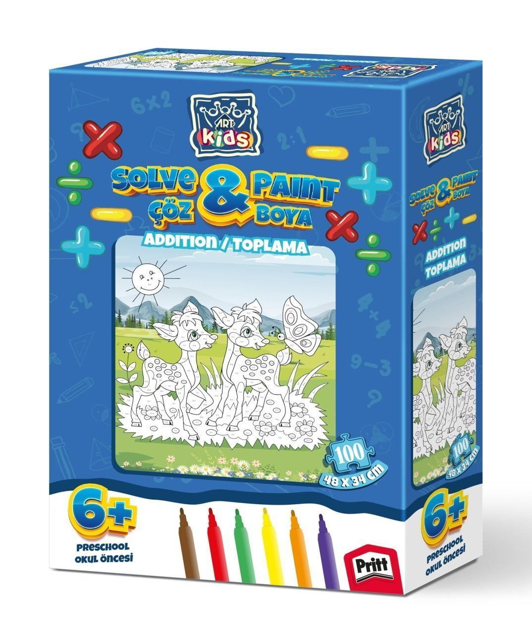 ART PUZZLE Çöz Boya Toplama Puzzle