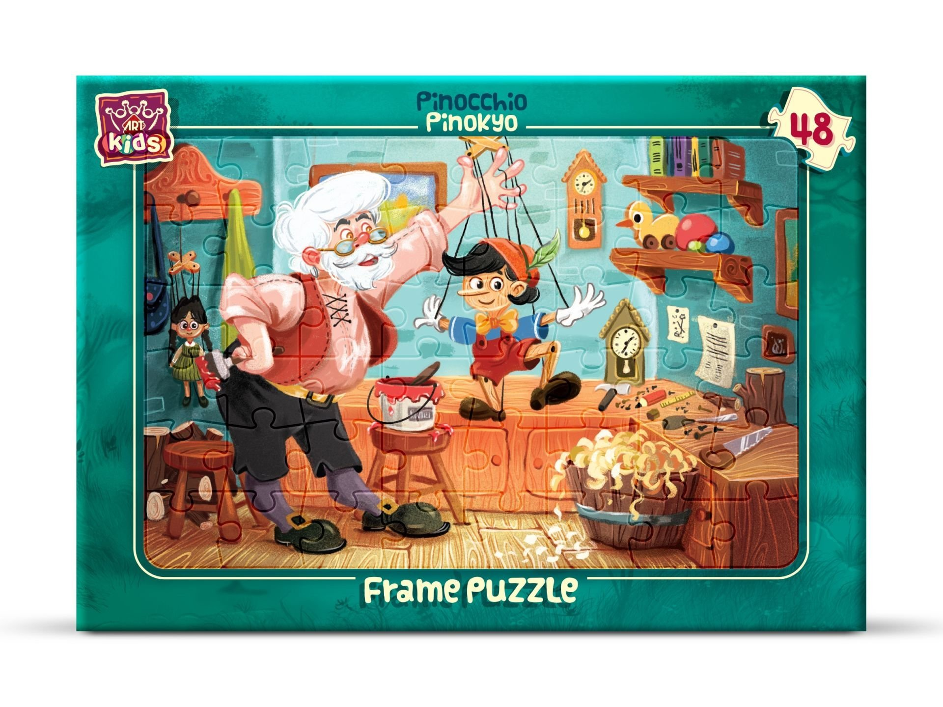 ART PUZZLE Art Çocuk Pinokyo 48 Parça Puzzle