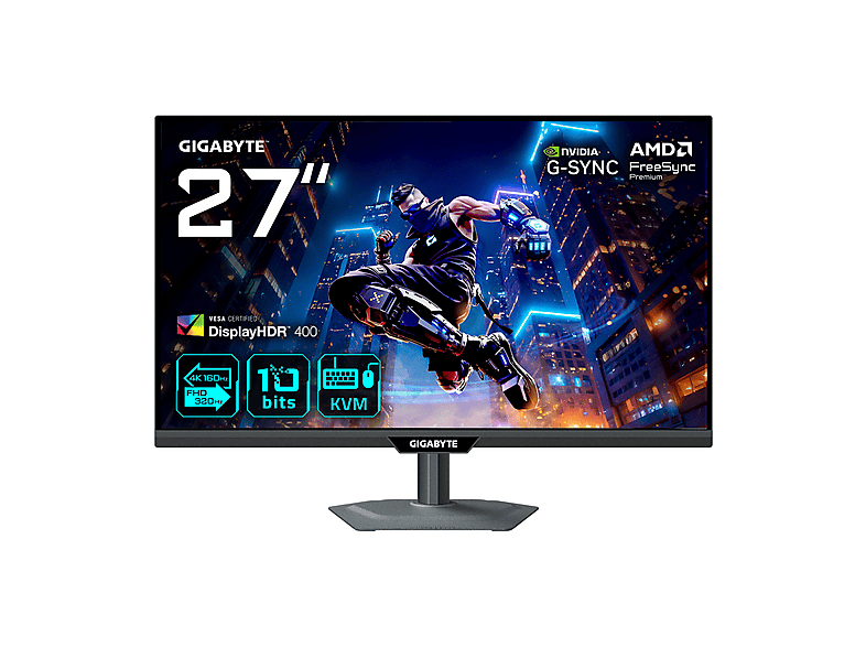 GIGABYTE M27UP 27 Zoll UHD 4K Gaming Monitor (1 ms Reaktionszeit  )