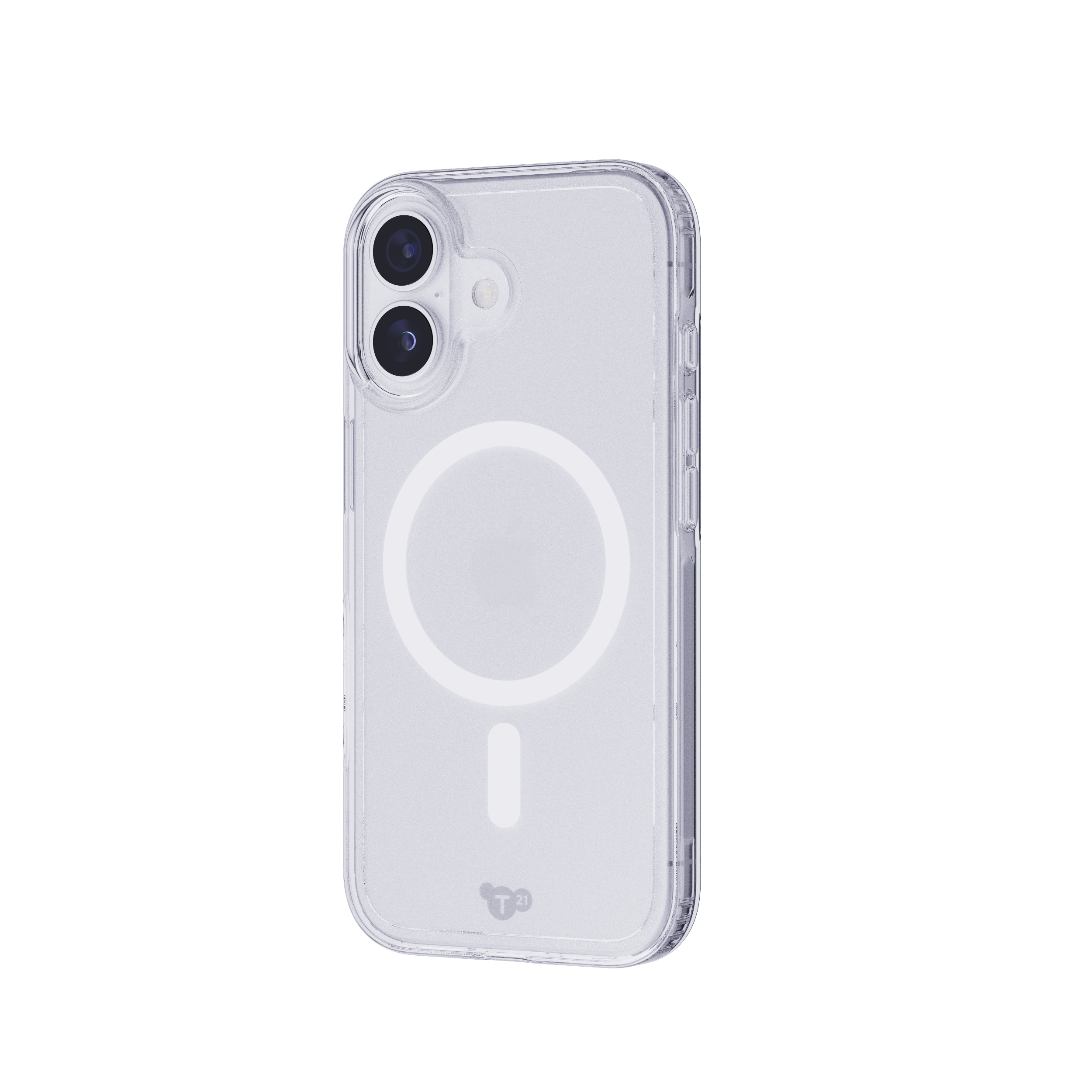 Moex Cover Sottile Con Flip Per IPhone 11 – Trasparente Effetto Specchio Dorato, Protezione Fronte/Retro
