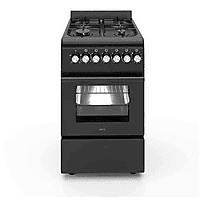 MediaMarkt WIGGO WO-E505R(BB) Fornuis - Gas - Gas / Netvoeding - Breedte 50 cm aanbieding