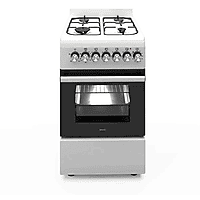 MediaMarkt WIGGO WO-E505R(WW) Fornuis - Gas - Gas / Netvoeding - Breedte 50 cm aanbieding