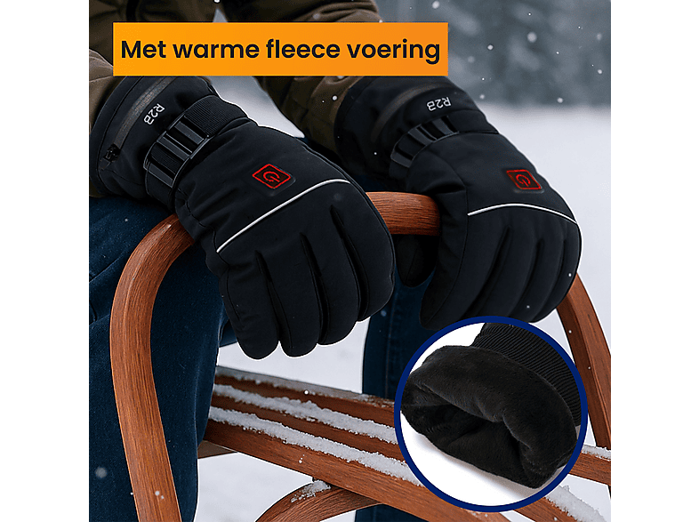Batterij verwarmde handschoen of sokken van Ekoi