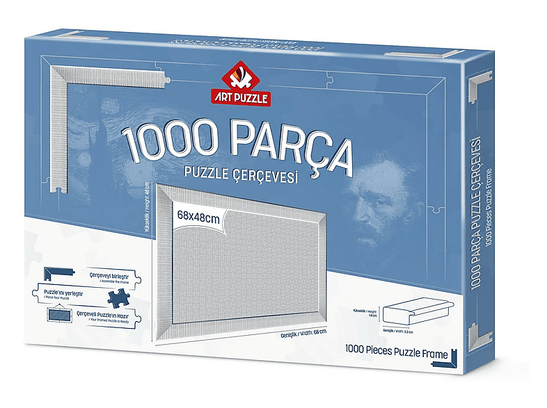 ART PUZZLE 1000 Parça Demonte Beyaz Puzzle Çerçevesi Fiyat