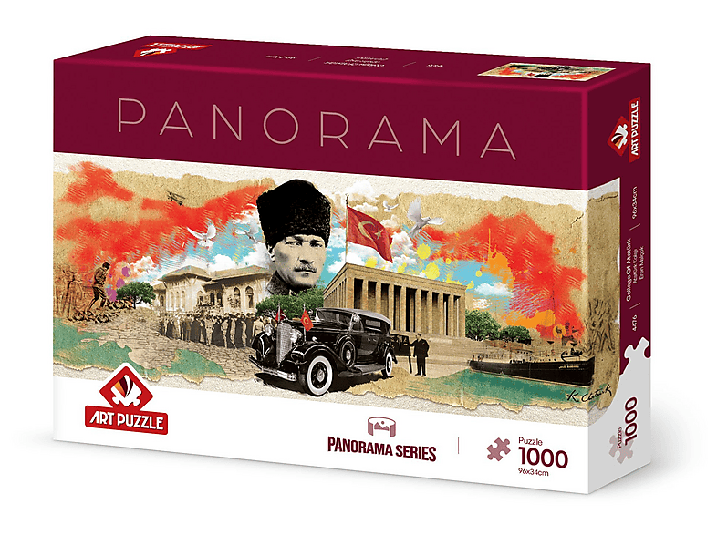 ART PUZZLE Atatürk Kolajı 1000 Parça Panorama Puzzle Fiyat
