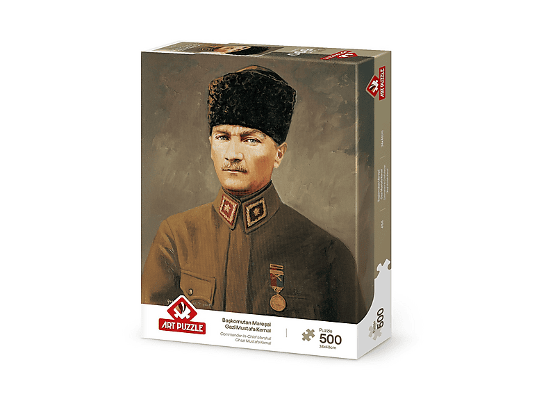 ART PUZZLE Başkomutan Mareşal Gazi Mustafa Kemal Atatürk 500 Parça Puzzle