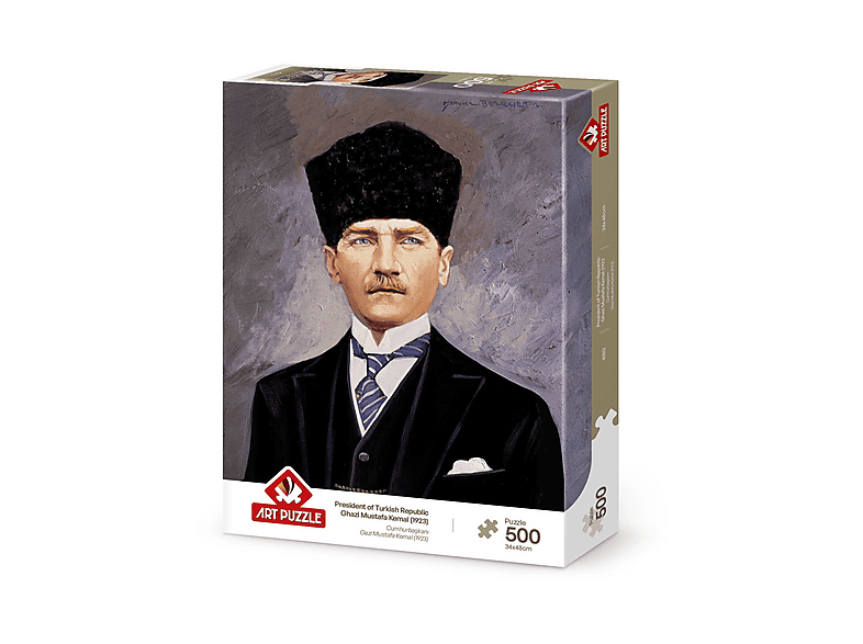 ART PUZZLE Cumhurbaşkanı Gazi Mustafa Kemal Atatürk 500 Parça Puzzle