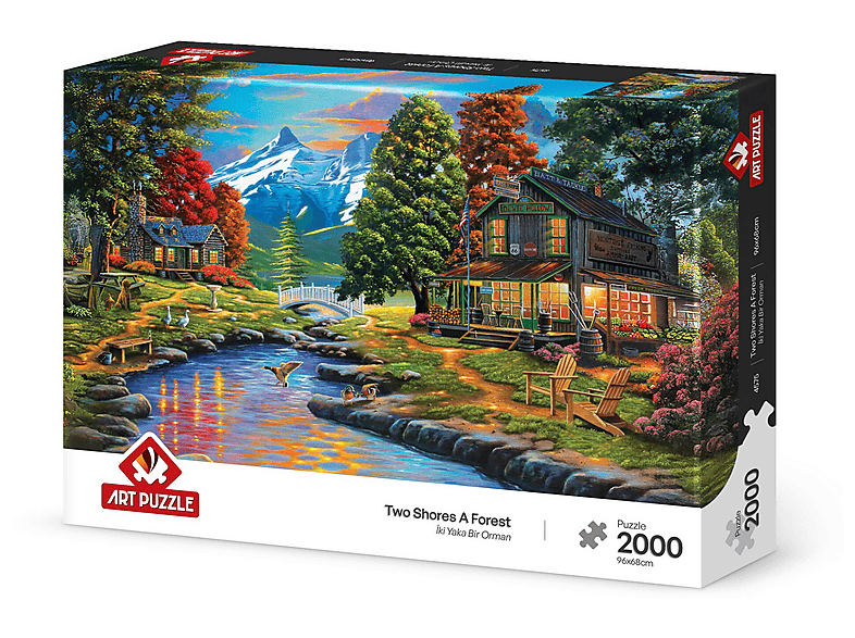 ART PUZZLE İki Yaka Bir Orman 2000 Parça Puzzle
