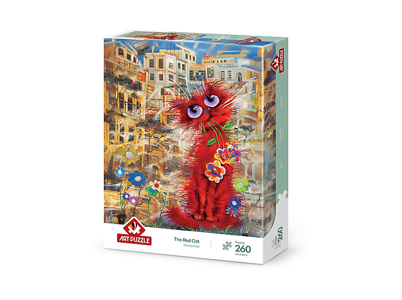 ART PUZZLE Kırmızı Kedi 260 Parça Puzzle