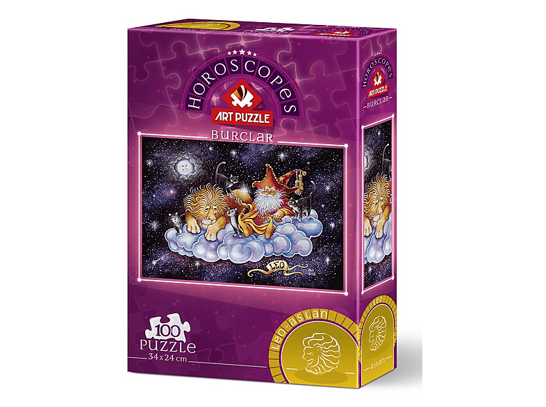 ART PUZZLE Aslan Burcu 100 Parça Puzzle