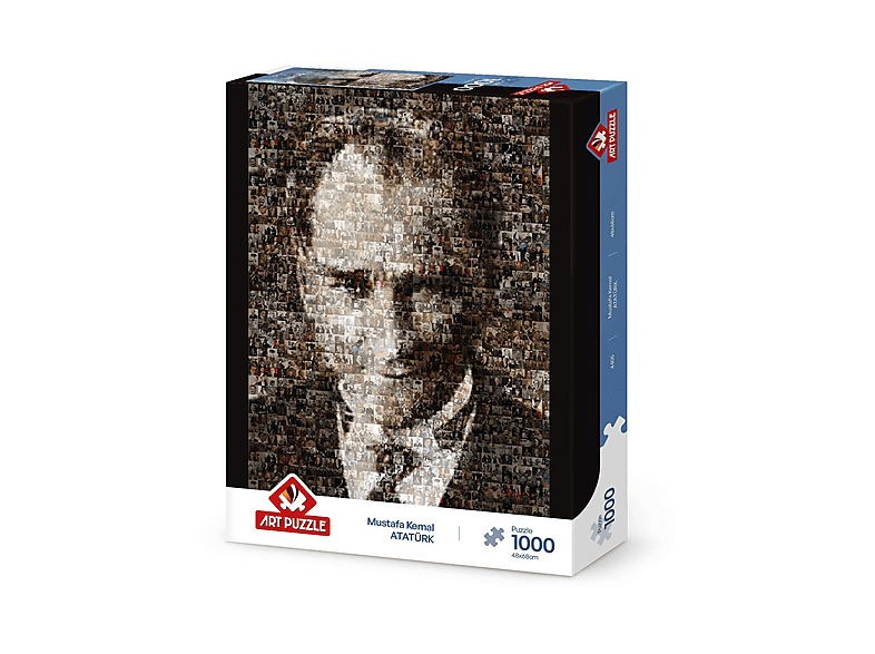 ART PUZZLE Mustafa Kemal Atatürk (Kolaj) 1000 Parça Puzzle