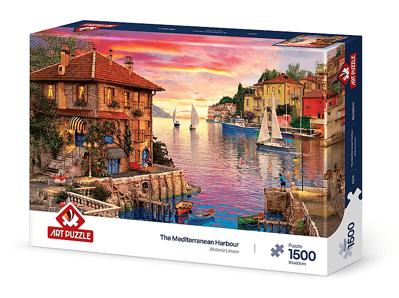 ART PUZZLE Akdeniz Limanı 1500 Parça Puzzle