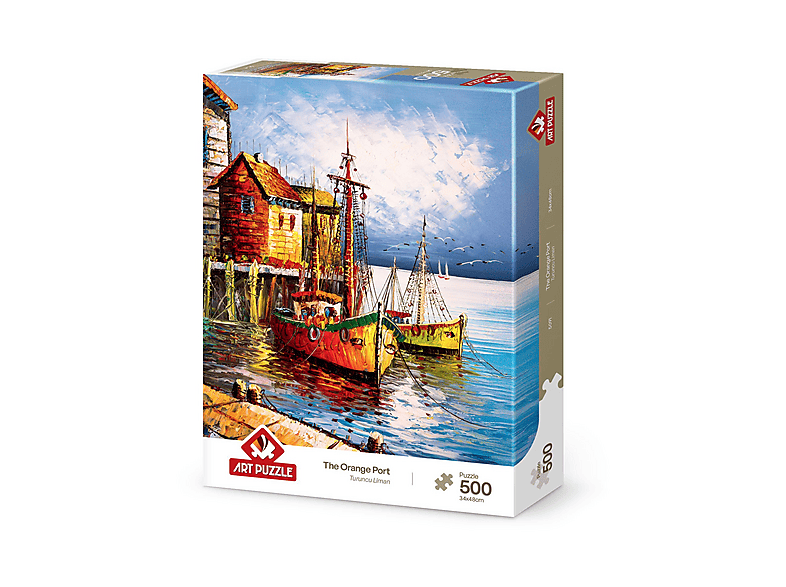 ART PUZZLE Turuncu Liman 500 Parça Puzzle