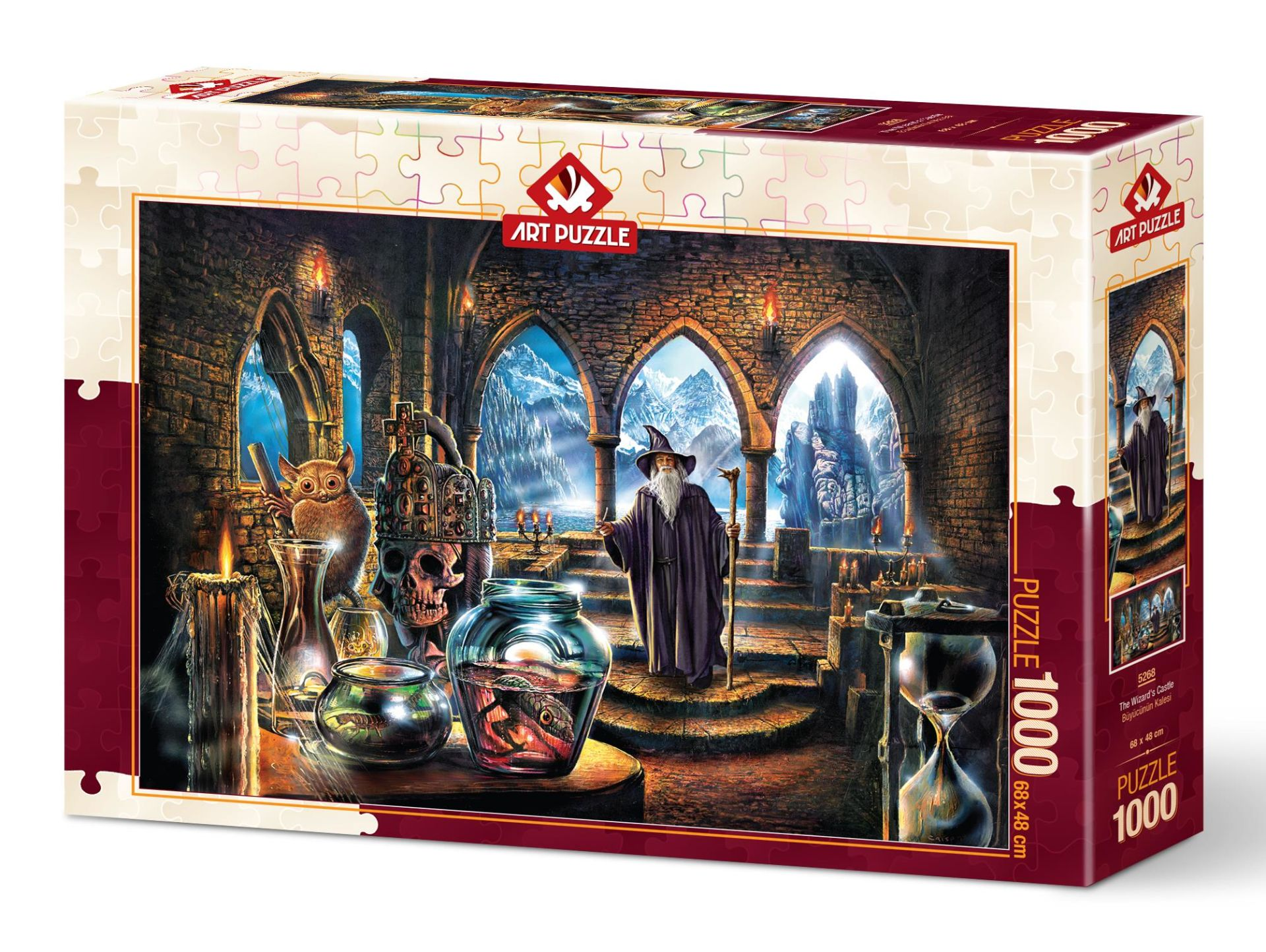 ART PUZZLE Büyücünün Kalesi1000 Parça Puzzle