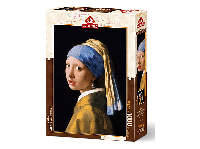 ART PUZZLE İnci Küpeli Kız 1000 Parça Puzzle