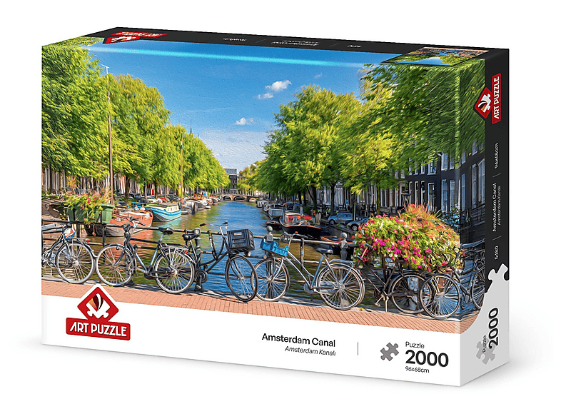 ART PUZZLE Amsterdam Kanalı 2000 Parça Puzzle