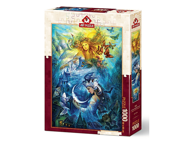 ART PUZZLE Gündüz ve Gece Prensesleri 1000 Parça Puzzle
