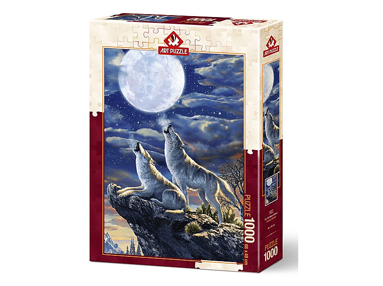 ART PUZZLE Dolunay Kurtları 1000 Parça Puzzle