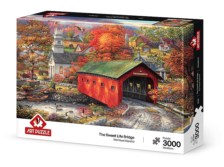ART PUZZLE Tatlı Hayat Köprüsü 3000 Parça Puzzle
