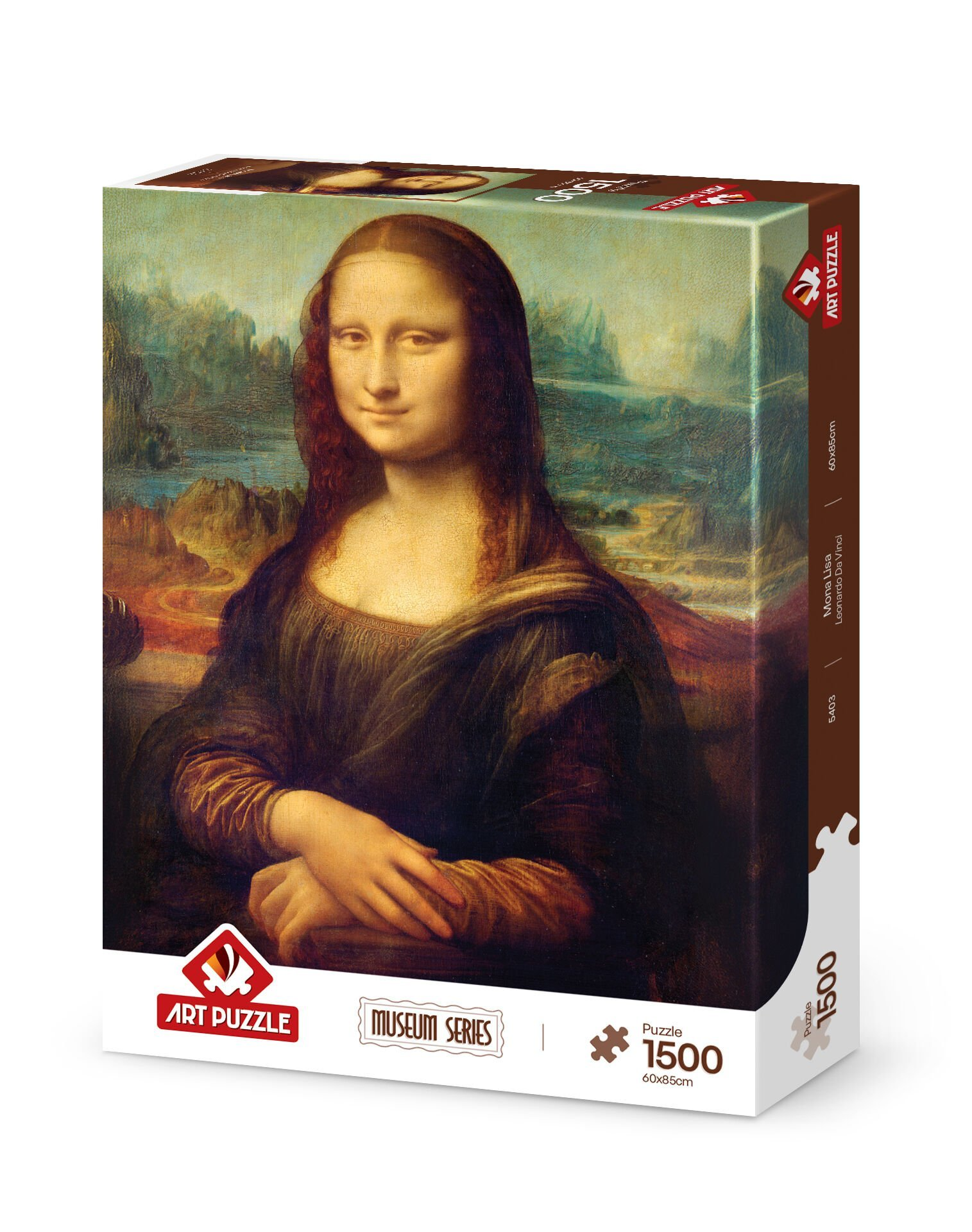 ART PUZZLE Mona Lisa, Leonardo Da Vinci 1500 Parça Puzzle