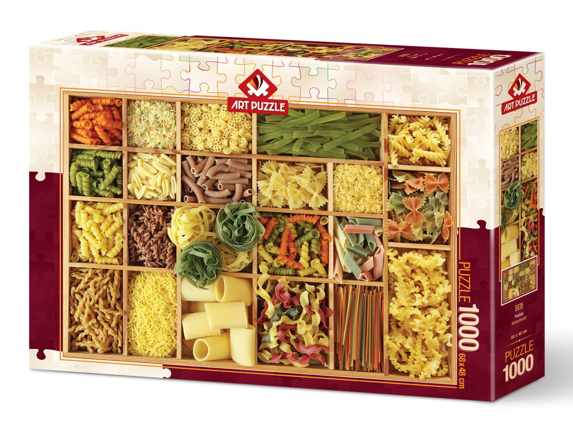 ART PUZZLE Makarnalar 1000 Parça Puzzle
