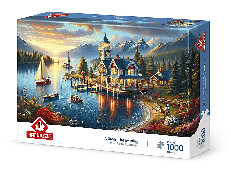 ART PUZZLE Rüya Gibi Bir Akşamüzeri 1000 Parça Puzzle