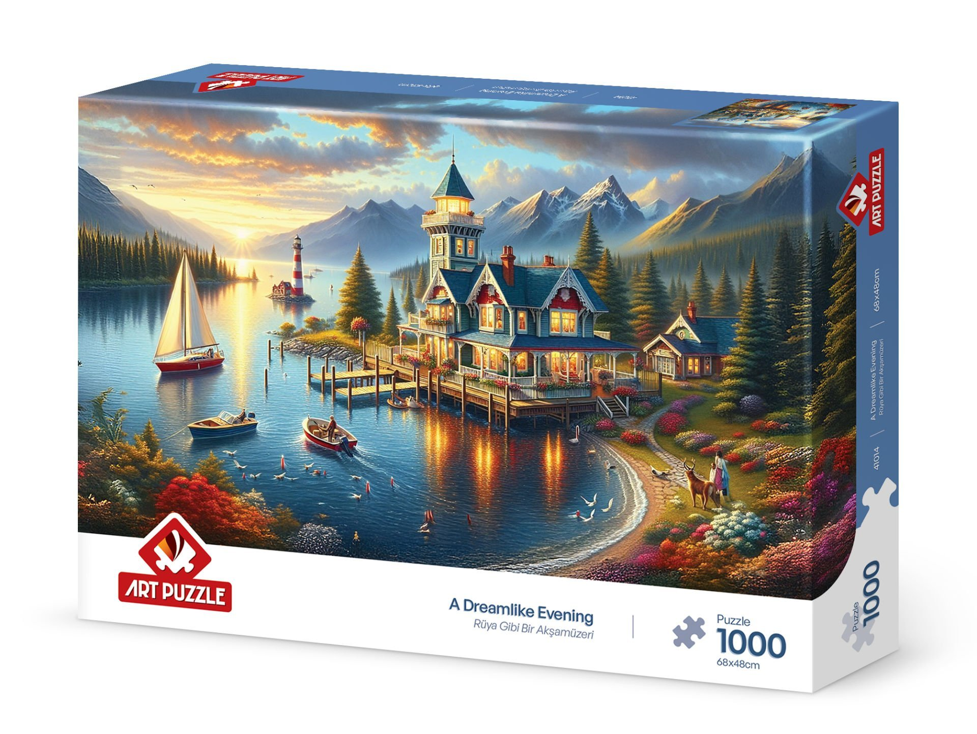 ART PUZZLE Rüya Gibi Bir Akşamüzeri 1000 Parça Puzzle