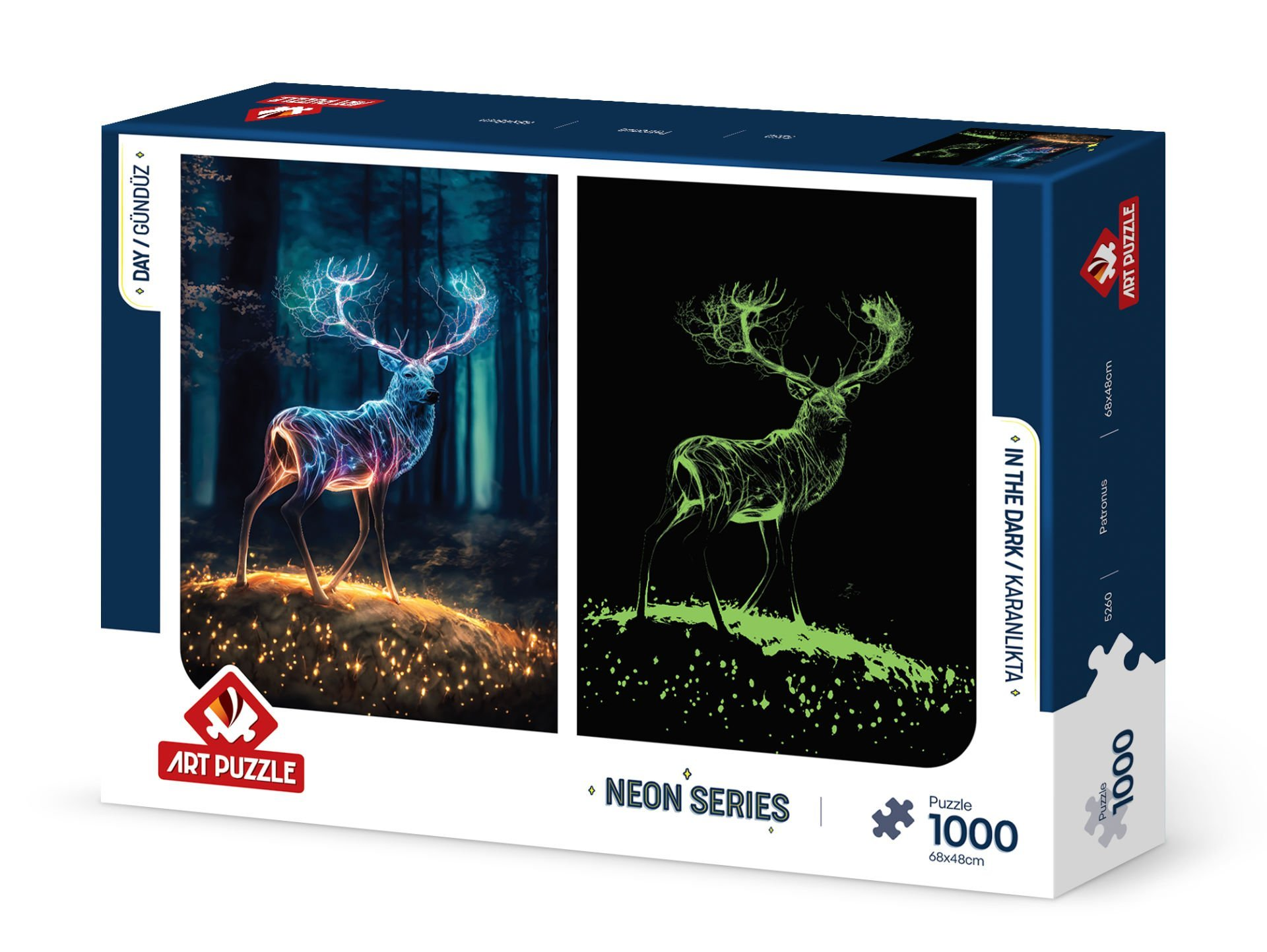 ART PUZZLE Patronus 1000 Parça Neon Puzzle Fiyat & Özellik