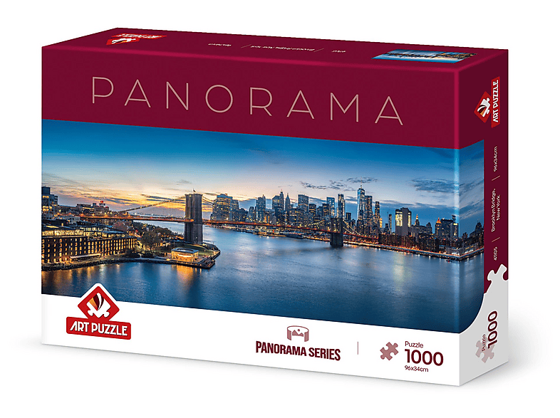 ART PUZZLE Brooklyn Bridge,New York 1000 Parça Panorama Puzzle