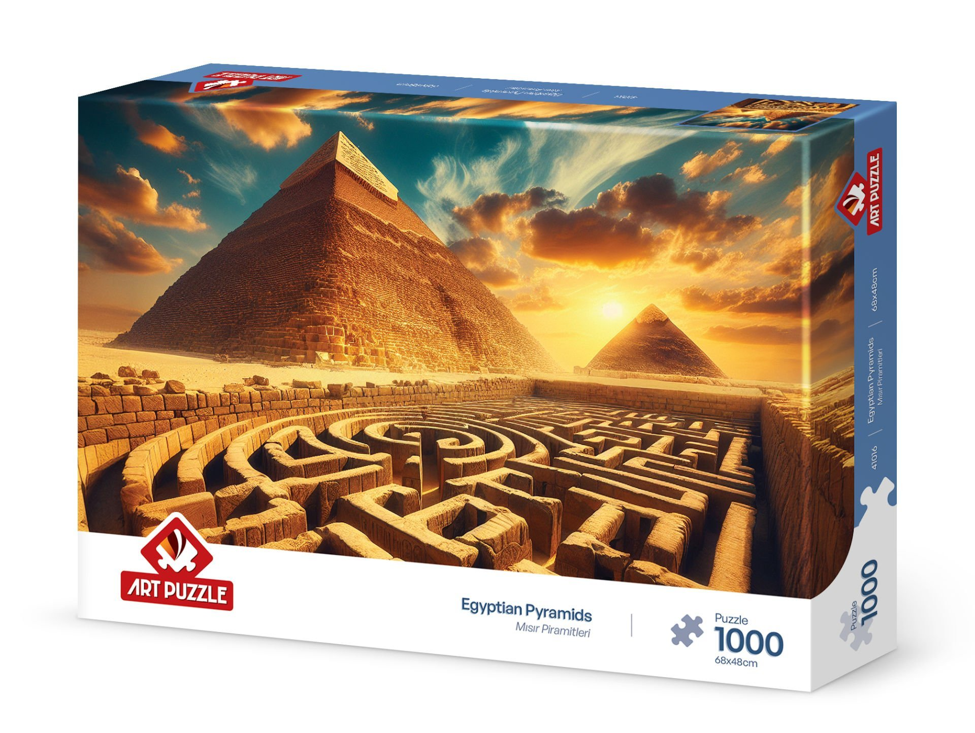 ART PUZZLE Mısır Piramitleri  1000 Parça Puzzle