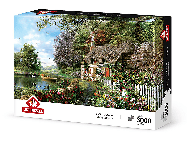 ART PUZZLE Şehirden Uzakta 3000 Parça Puzzle