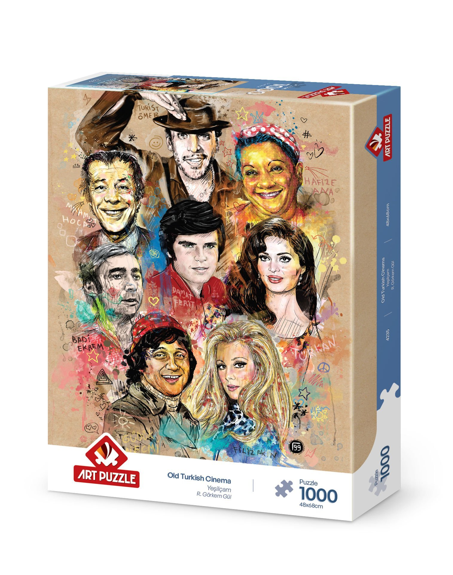 ART PUZZLE Yeşilçam 1000 Parça Puzzle