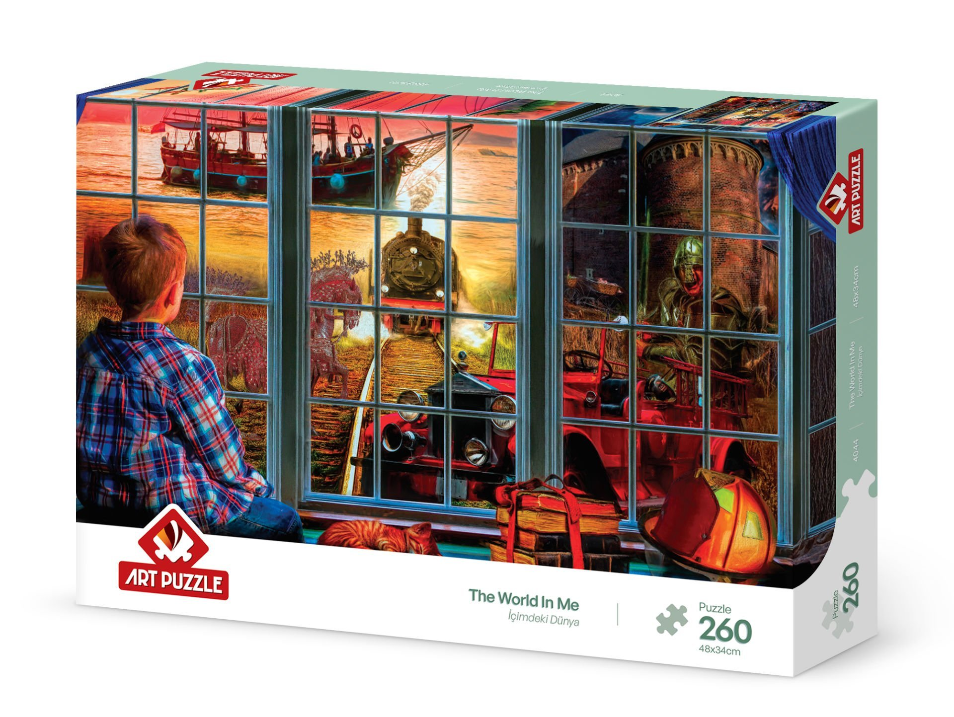 ART PUZZLE İçimdeki Dünya 260 Parça Puzzle