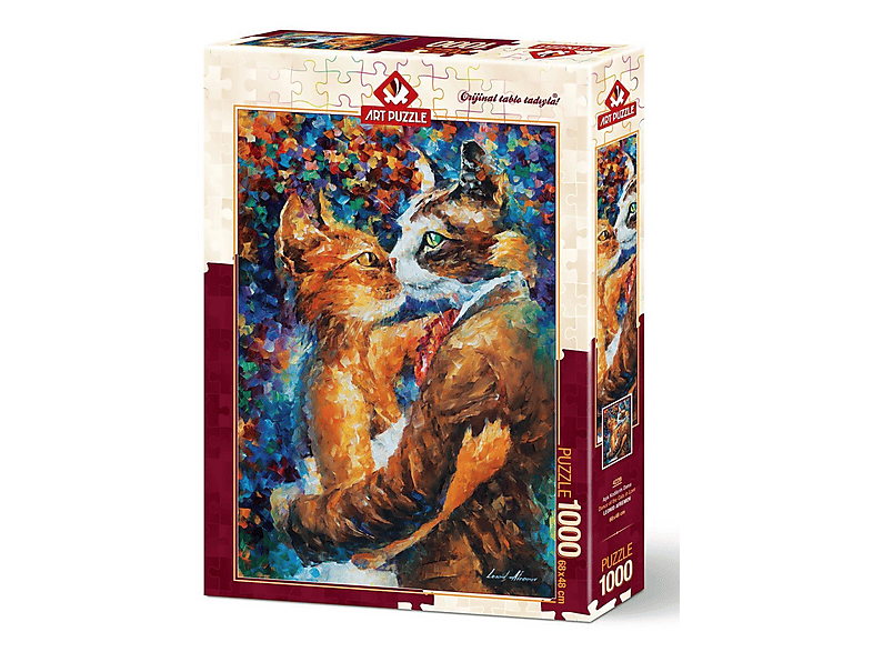 ART PUZZLE Aşık Kedilerin Dansı 1000 Parça Puzzle
