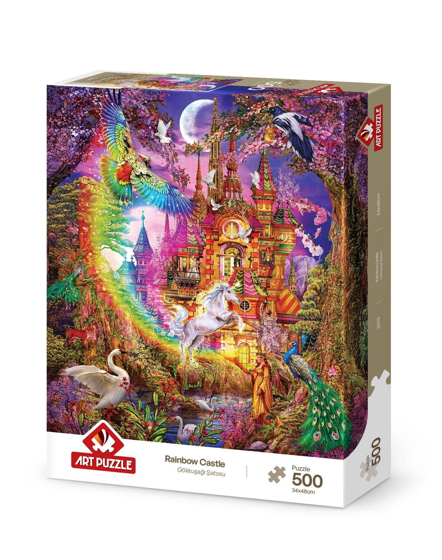 ART PUZZLE Gökkuşağı Şatosu 500 Parça Puzzle Fiyat & Özellik
