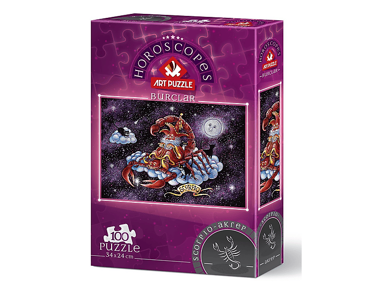 ART PUZZLE Akrep Burcu 100 Parça Puzzle