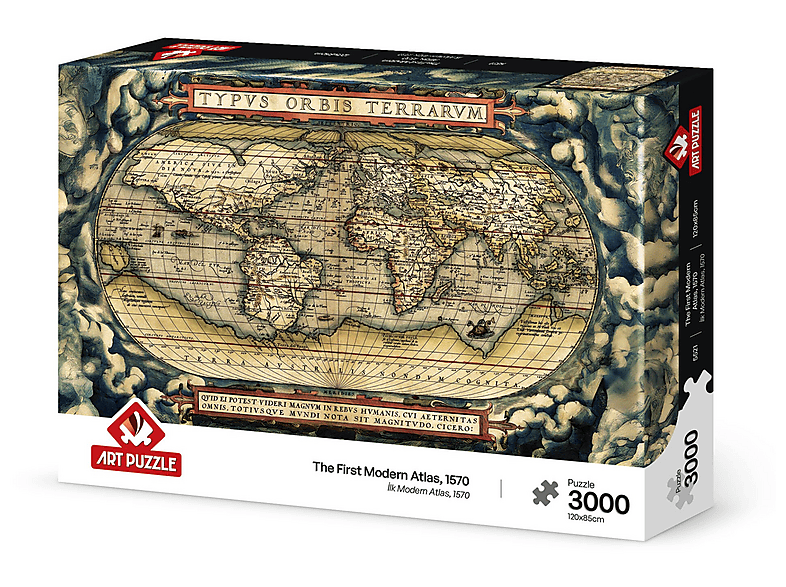 ART PUZZLE İlk Modern Atlas,1570 3000 Parça Puzzle
