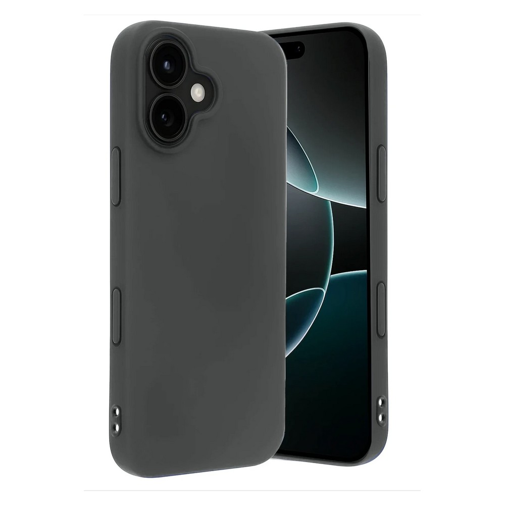 GPACK iPhone 17 Uyumlu First Silikon Telefon Kılıfı Gri