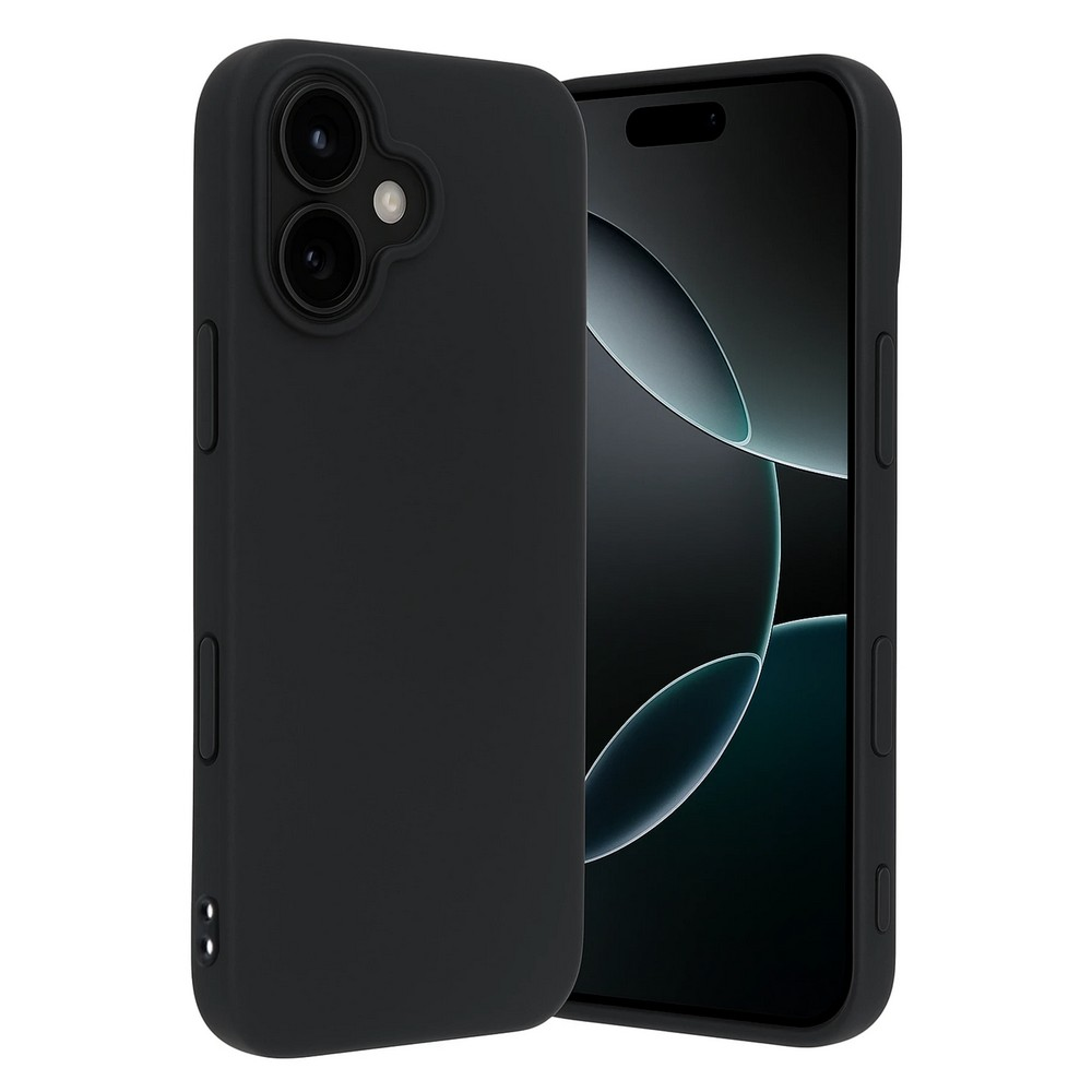 GPACK iPhone 17 Uyumlu First Silikon Telefon Kılıfı Siyah