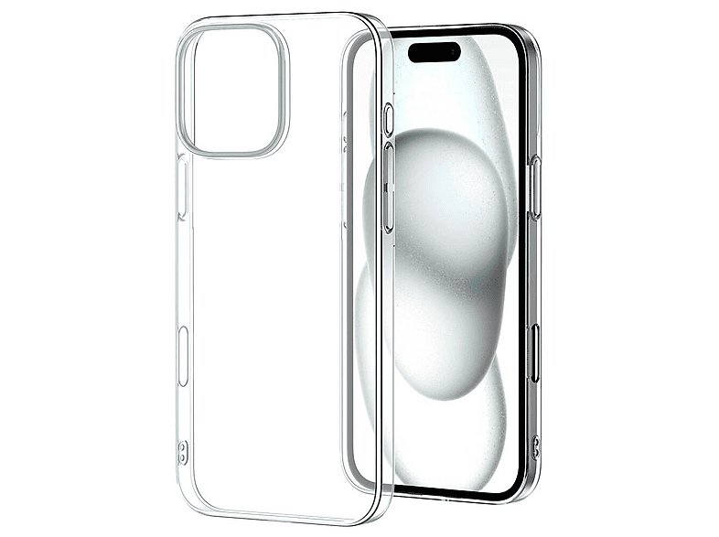 LOPARD iPhone 16 Pro Uyumlu Droga Kapak Telefon Kılıfı Şeffaf